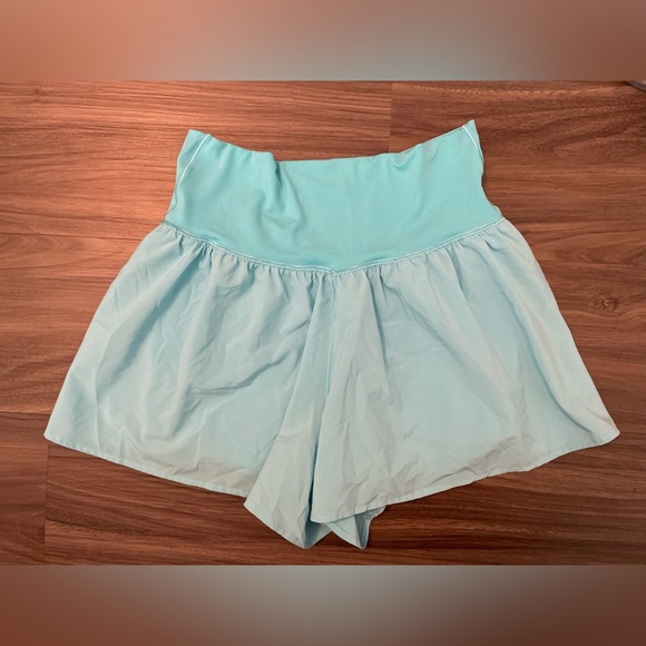 OFFLINE By Aerie Real Me Crossover Flowy Short Big Sur size M - Picture 4 of 9